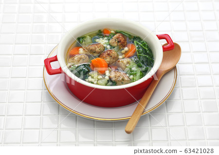 Italian wedding soup Italian wedding soup 63421028