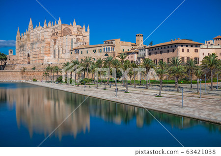 Palma Cathedral La Seu, Palma de Mallorca, Mallorca, Balearic Islands, Spain, Europe 63421038