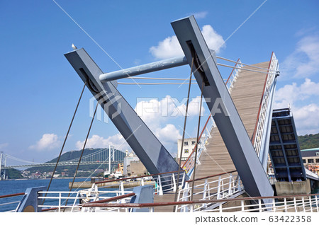 Mojiko Retro Blue Wing Moji (Hanebashi) 63422358