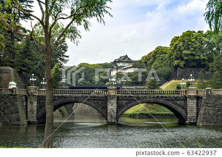 The main gate of the Imperial Palace Stone Bridge 63422937