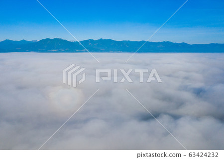 大霧天的鳥瞰圖 大霧天的鳥瞰圖 63424232