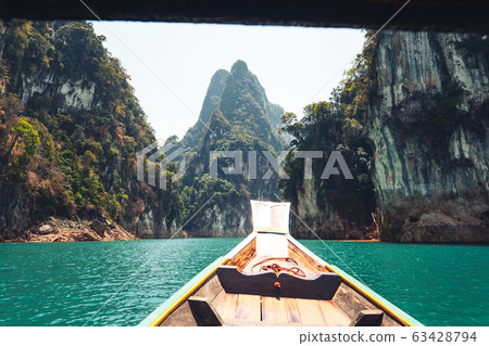 On the boat travel to the islands On the boat travel to the islands 63428794