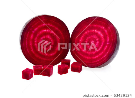 beetroot isolated on white background 63429124