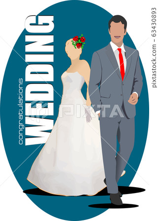 Bride and groom are ready for wedding ceremony. Bride and groom are ready for wedding ceremony. 63430893