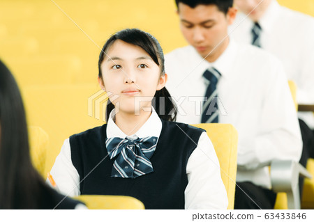 A high school student A high school student 63433846