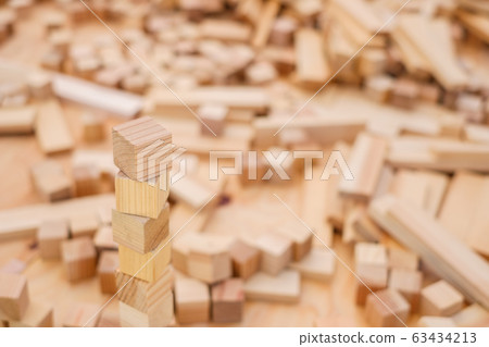 Block, wood, wood, DIY, material 63434213