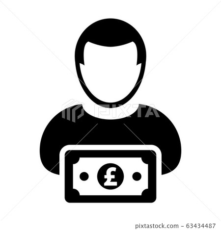 Pound sign icon vector user person profile avatar Pound sign icon vector user person profile avatar 63434487