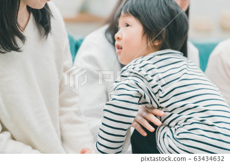 spoiled child, clinging child, child 63434632