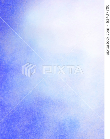 Watercolor 02_ background material _ blue Watercolor 02_ background material _ blue 63437700