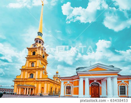 Peter and Paul Fortress and Tomb. Saint 63438453