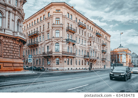 Urban and historically beautiful city views of Urban and historically beautiful city views of 63438478