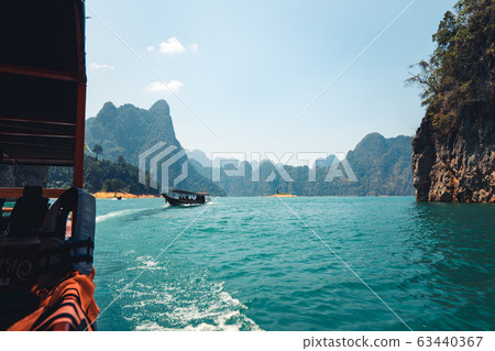 Lakes and rocky mountains, reservoirs,Beautiful Lakes and rocky mountains, reservoirs,Beautiful 63440367