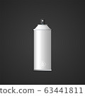 vector blank spray can mockup. 63441811