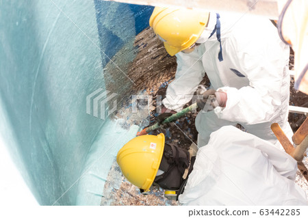 glass fiber material prepare for lining coating repair 63442285