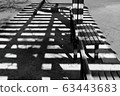 Bench and shadow 63443683
