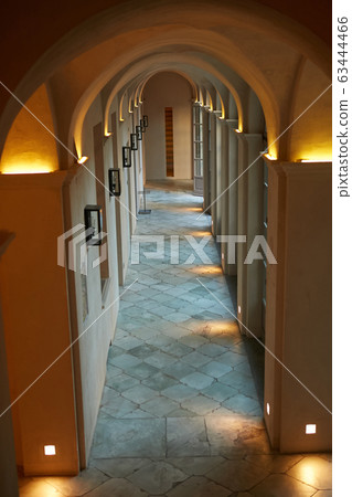 Empty Street in the Italian town Fossano in Province Cuneo, Region Piedmont, northern Italy. Empty Street in the Italian town Fossano in Province Cuneo, Region Piedmont, northern Italy. 63444466