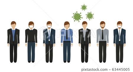 virus transmission risk of infection business people virus transmission risk of infection business people 63445005