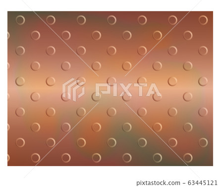 Copper plate metal plate metal background texture vector illustration Copper plate metal plate metal background texture vector illustration 63445121