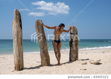girl on the beach girl on the beach 63445323