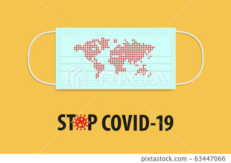 Stop Covid-19 Coronavirus concept. - Stock Illustration [63447066] - PIXTA