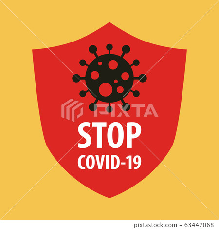 Stop Covid-19 Coronavirus concept. - Stock Illustration [63447068] - PIXTA
