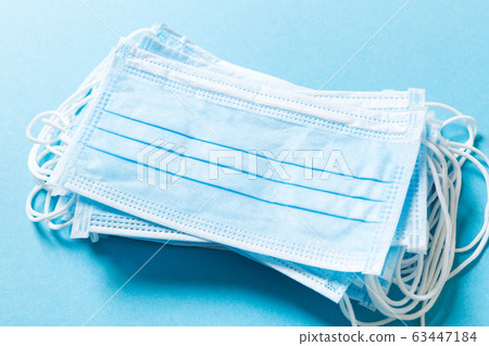 Blue novel disease background made of protective 63447184