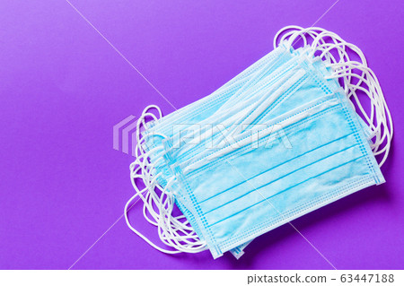 Epidemic background made of heap of protective Epidemic background made of heap of protective 63447188