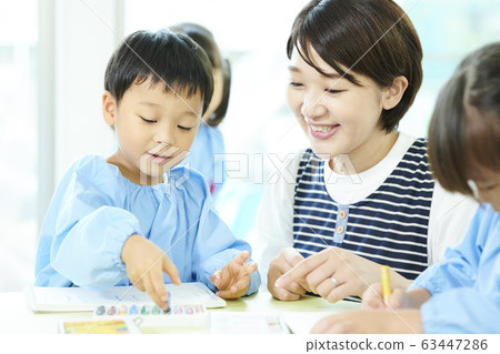 幼兒園兒童畫 63447286