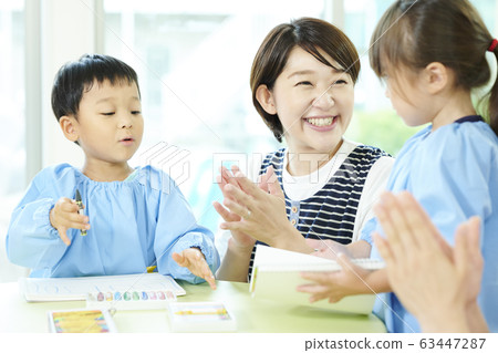 幼兒園兒童畫 幼兒園兒童畫 63447287