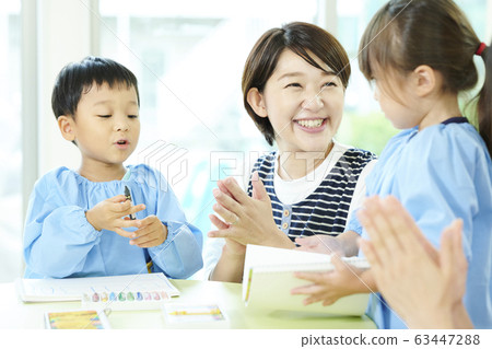 幼兒園兒童畫 63447288