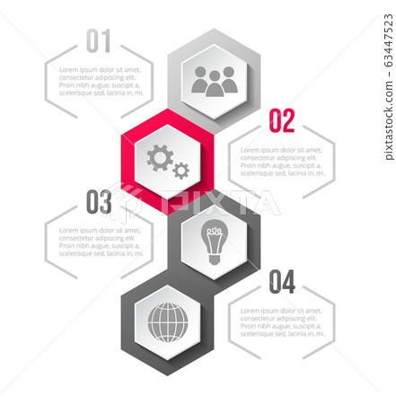Business infograph with icons - concept Business infograph with icons - concept 63447523