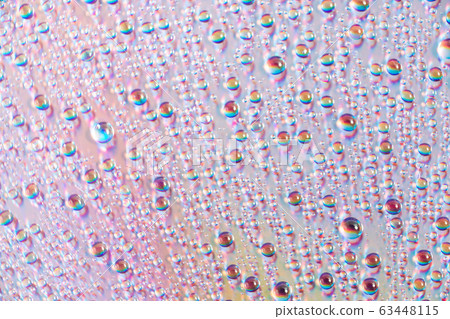 water drops on dvd media, water drops on colorful 63448115