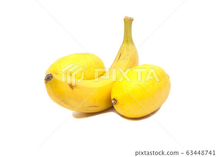 Banana And Two Lemon 63448741