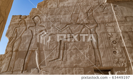 The Ramesseum is the memorial temple or mortuary The Ramesseum is the memorial temple or mortuary 63449197