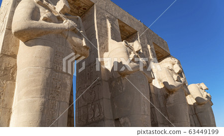The Ramesseum is the memorial temple or mortuary The Ramesseum is the memorial temple or mortuary 63449199