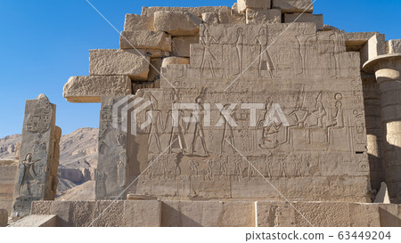 The Ramesseum is the memorial temple or mortuary The Ramesseum is the memorial temple or mortuary 63449204