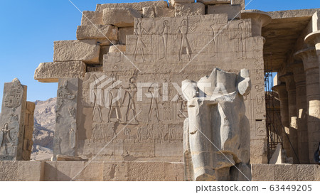 The Ramesseum is the memorial temple or mortuary The Ramesseum is the memorial temple or mortuary 63449205