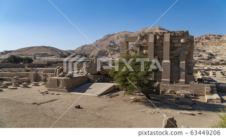 The Ramesseum is the memorial temple or mortuary 63449206
