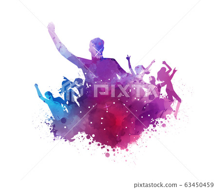 Party people background Party people background 63450459