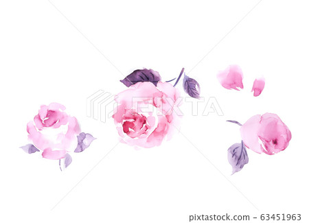  Colorful floral material combinations and design elements 63451963