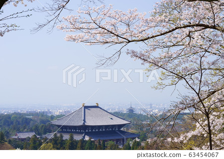 Todaiji Temple 2 in the spring haze 63454067