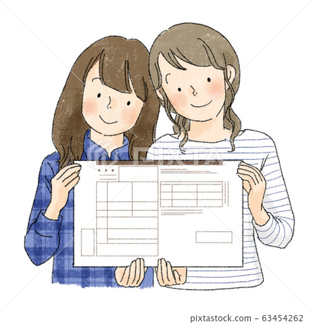 Couple same sex woman LGBTQ (marriage registration) 63454262