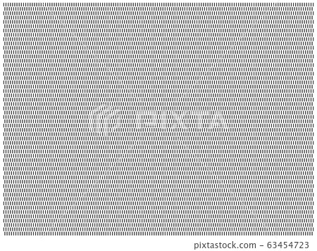 Monochrome white noise ornament 63454723