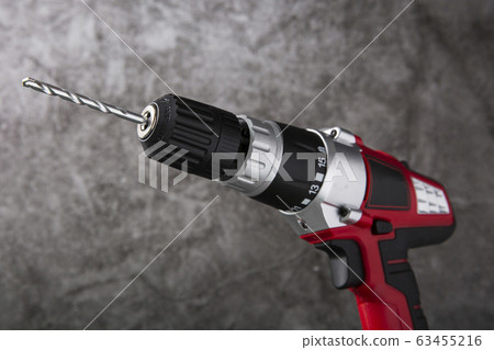 Hand work tools or construction tools top view 074 63455216