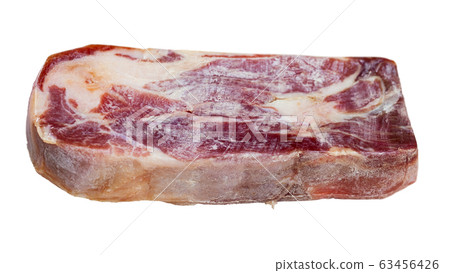 Piece of cured pork tenderloin 63456426