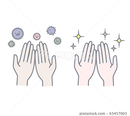hand, cleanse, germs 63457003