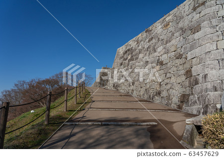 Fukushima Prefecture Nihonmatsu Castle Honmaru Ruins Stone Wall 63457629
