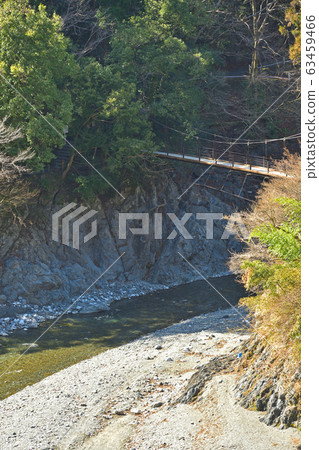 奧多摩步道：穿越人原河的冰川小橋 63459466