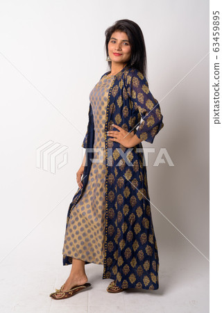 Full body shot of young Persian woman in... - Stock Photo [63459895] - PIXTA