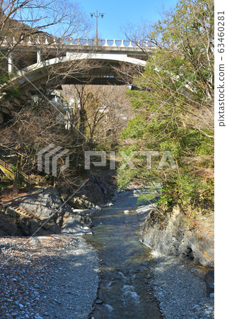 奧多摩步道：日原河上的日川橋 63460281